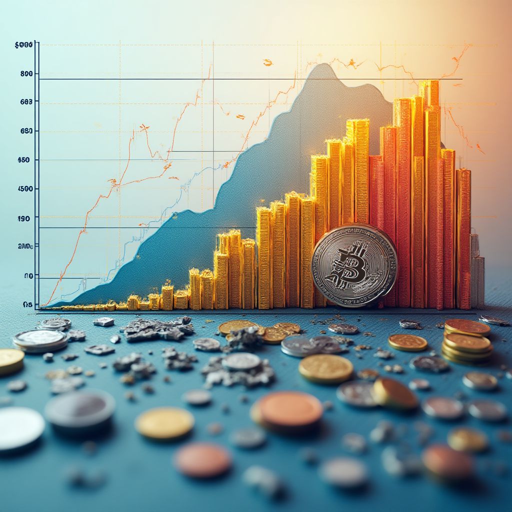 Criptomonedas en una cartera diversificada